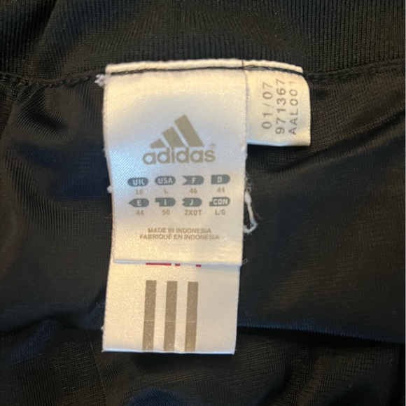 Adidas Women's Black and White Athletic Shorts - Picture 3 of 3
